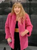 The End of an Era Taylor Swift Pink Fur Jacket