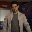 NCIS S23 Wilmer Valderrama Brown Bomber Jacket