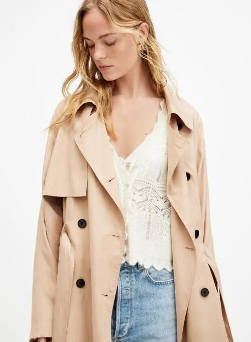 Days of Our Lives 2026 Cherie Jimenez Pink Trench Coat