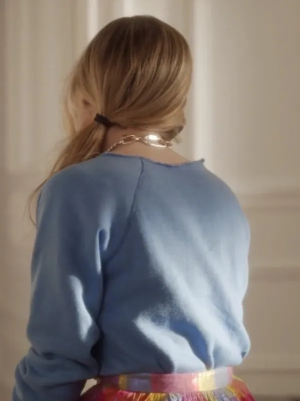 And Just Like That Blue Sweatshirt