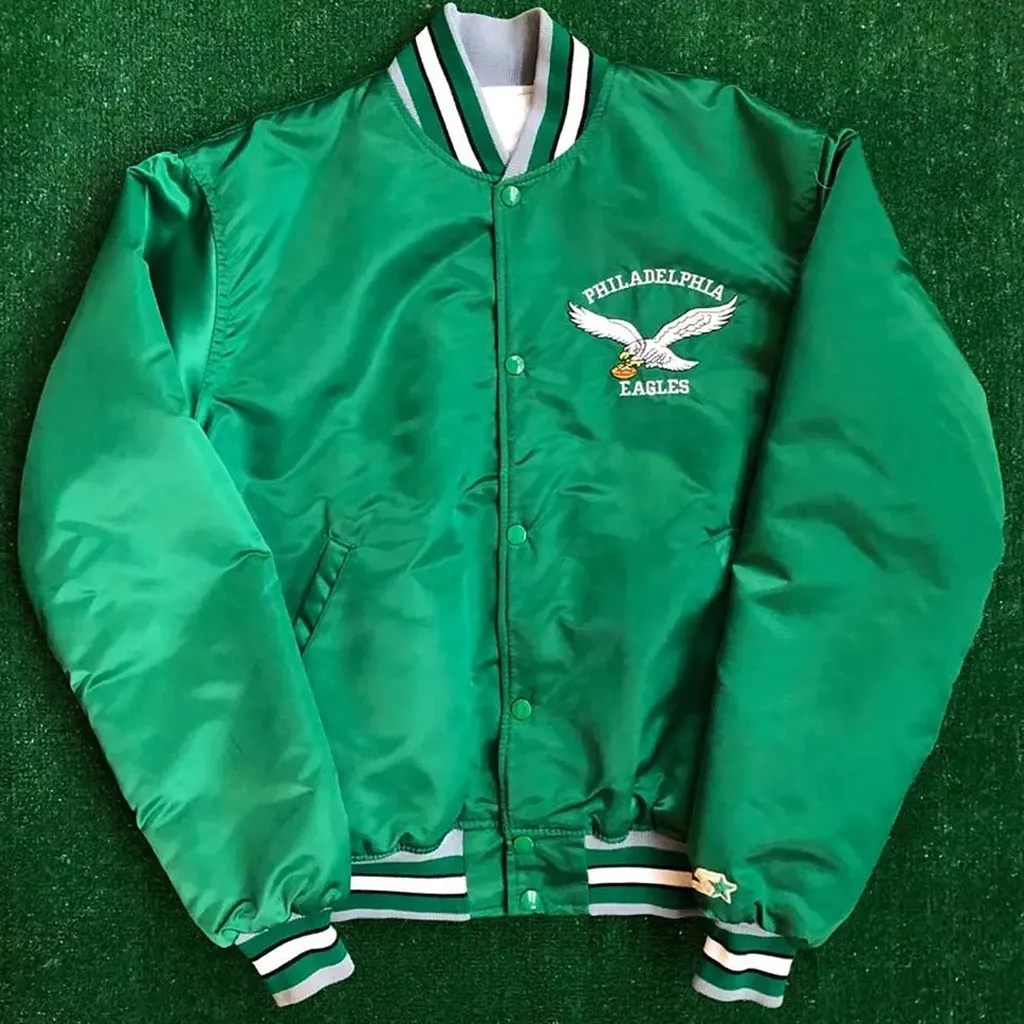Bradley Cooper Uber Eats Philadelphia Eagles Green Jacket