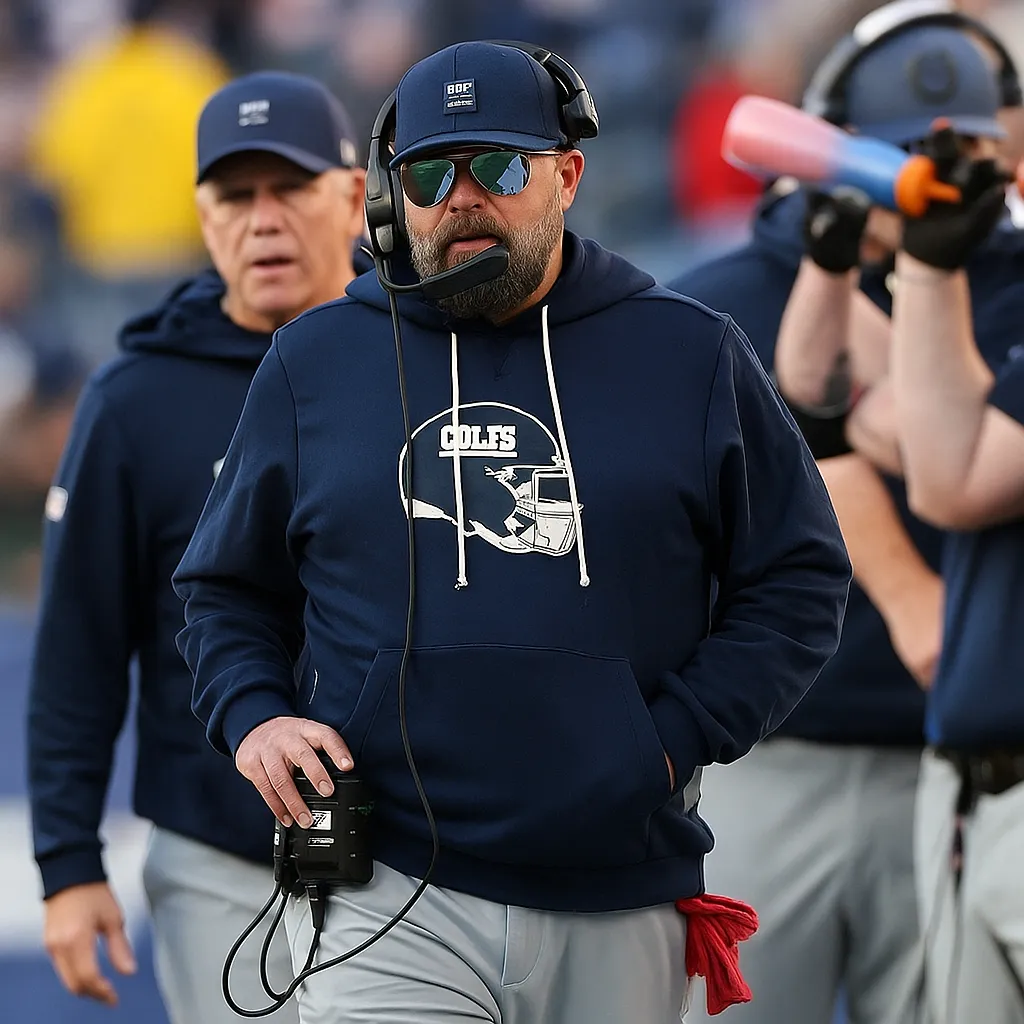 Brian Daboll New York Giants Sideline Hoodie
