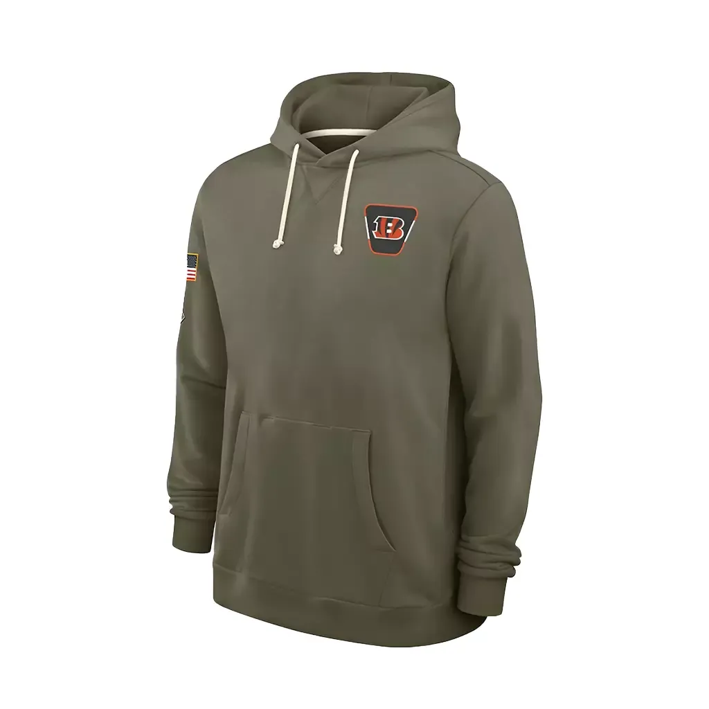 Cincinnati Bengals Salute to Service 2025 Hoodie