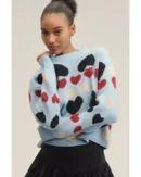 Heart-Icons-Crew-Neck-Blue-Sweat