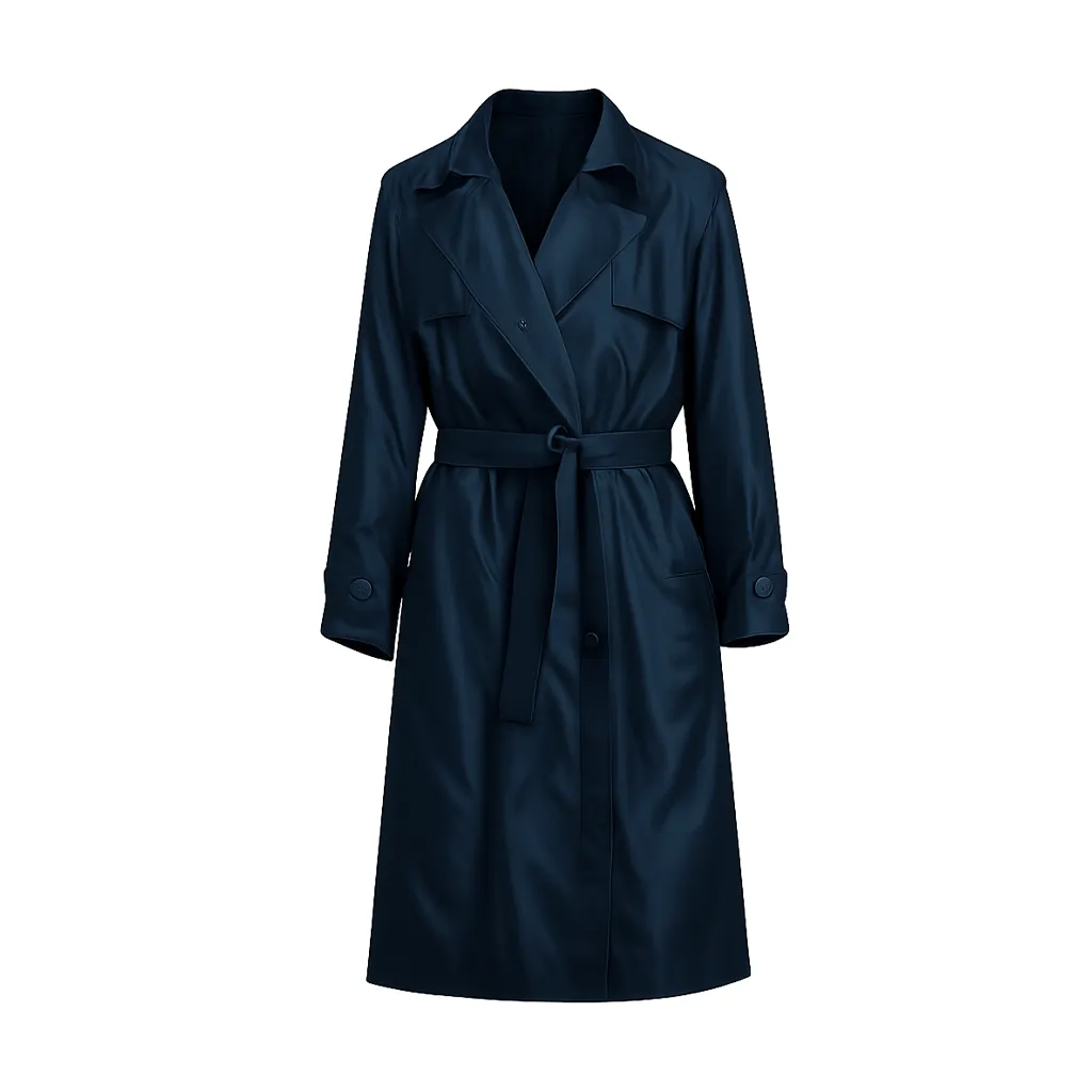 His & Hers Tessa Thompson Anna Andrews Blue Coat