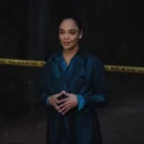 His & Hers Tessa Thompson Blue Coat