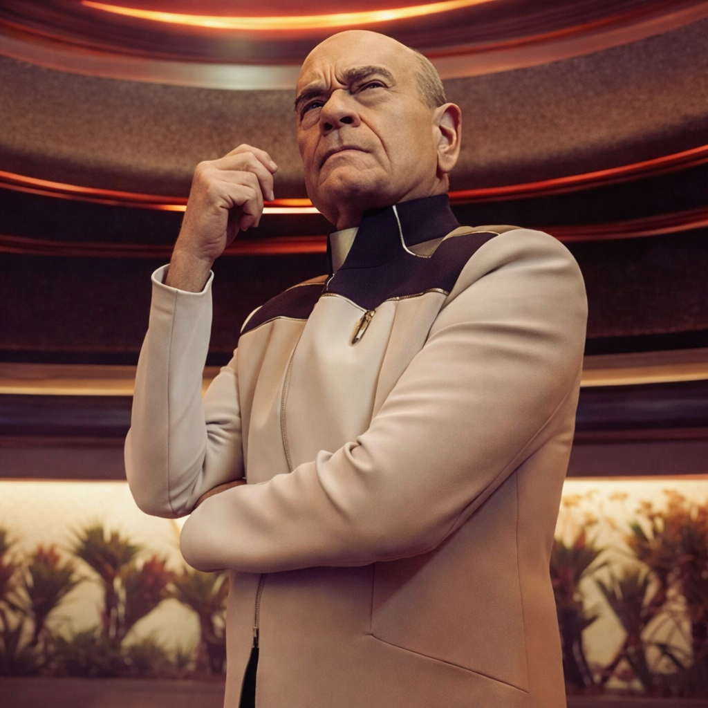 Star Trek Starfleet Academy Robert Picardo Jacket
