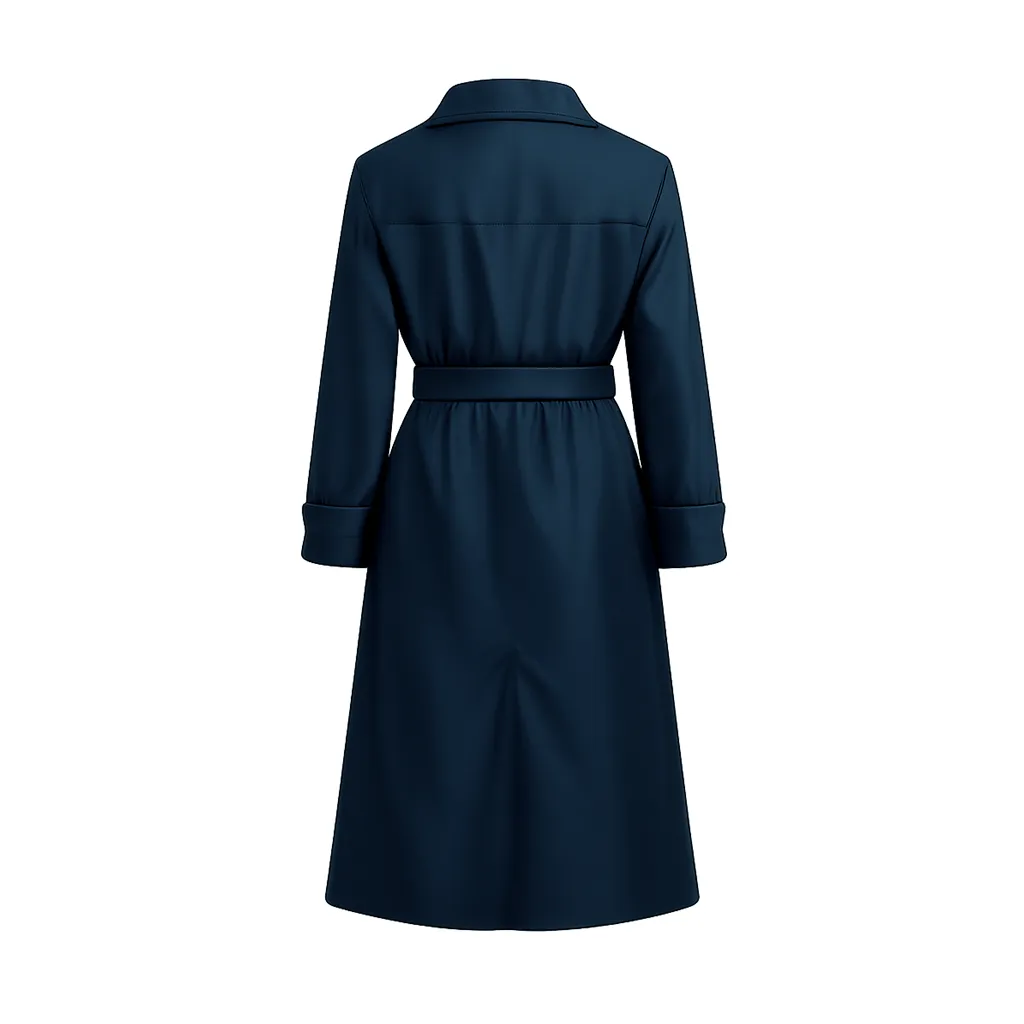 The His & Hers Tessa Thompson Blue Coat