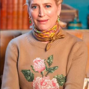The-Traitors-US-S4-Dorinda-Medley-Floral-Sweater
