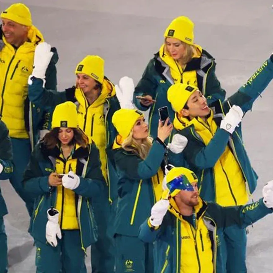 Winter Olympics 2026 Team Australia Hooded Jacket