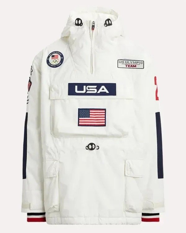 Team USA Olympics White Jacket