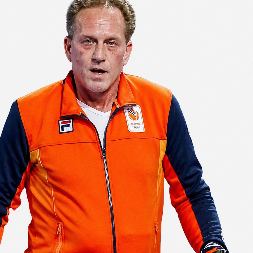 Winter Olympics 2026 Rintje Ritsma Orange Jacket