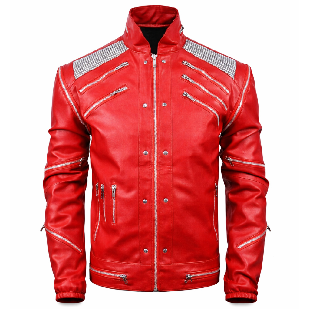Jaafar Jackson Red Jacket
