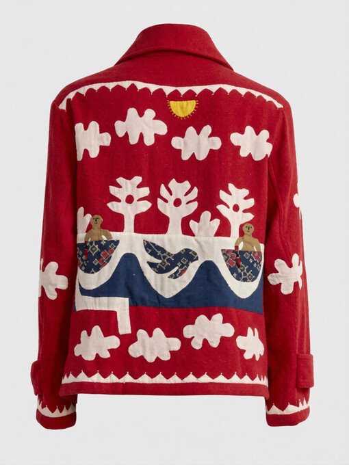 One Piece S02 Red Wool Jacket