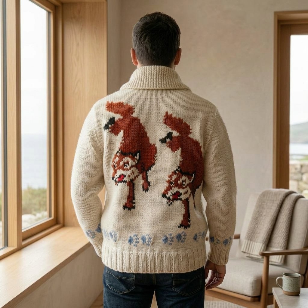 Project Hail Mary Ryan Gosling Wolf Cardigan
