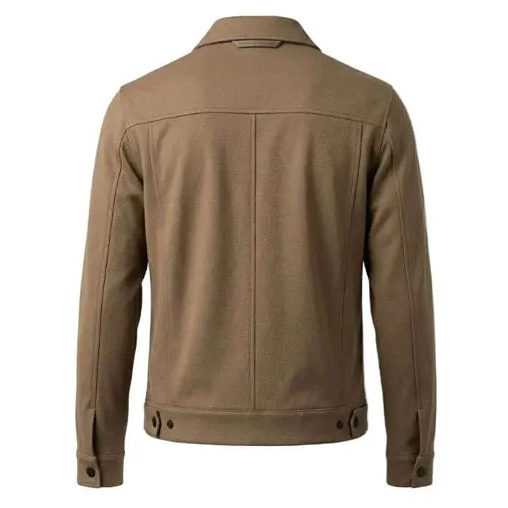 Adam Karadec Brown Suede Leather Jacket