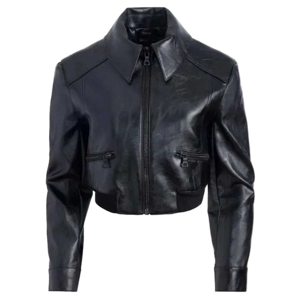 Javicia Leslie Black Leather Jacket