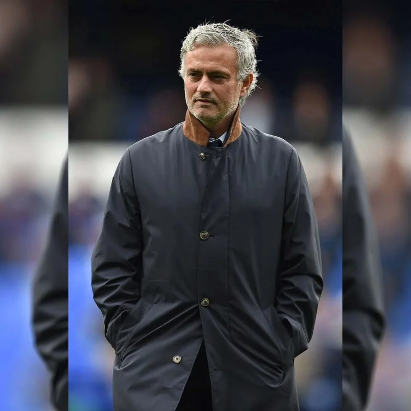 Jose Mourinho Black Coat