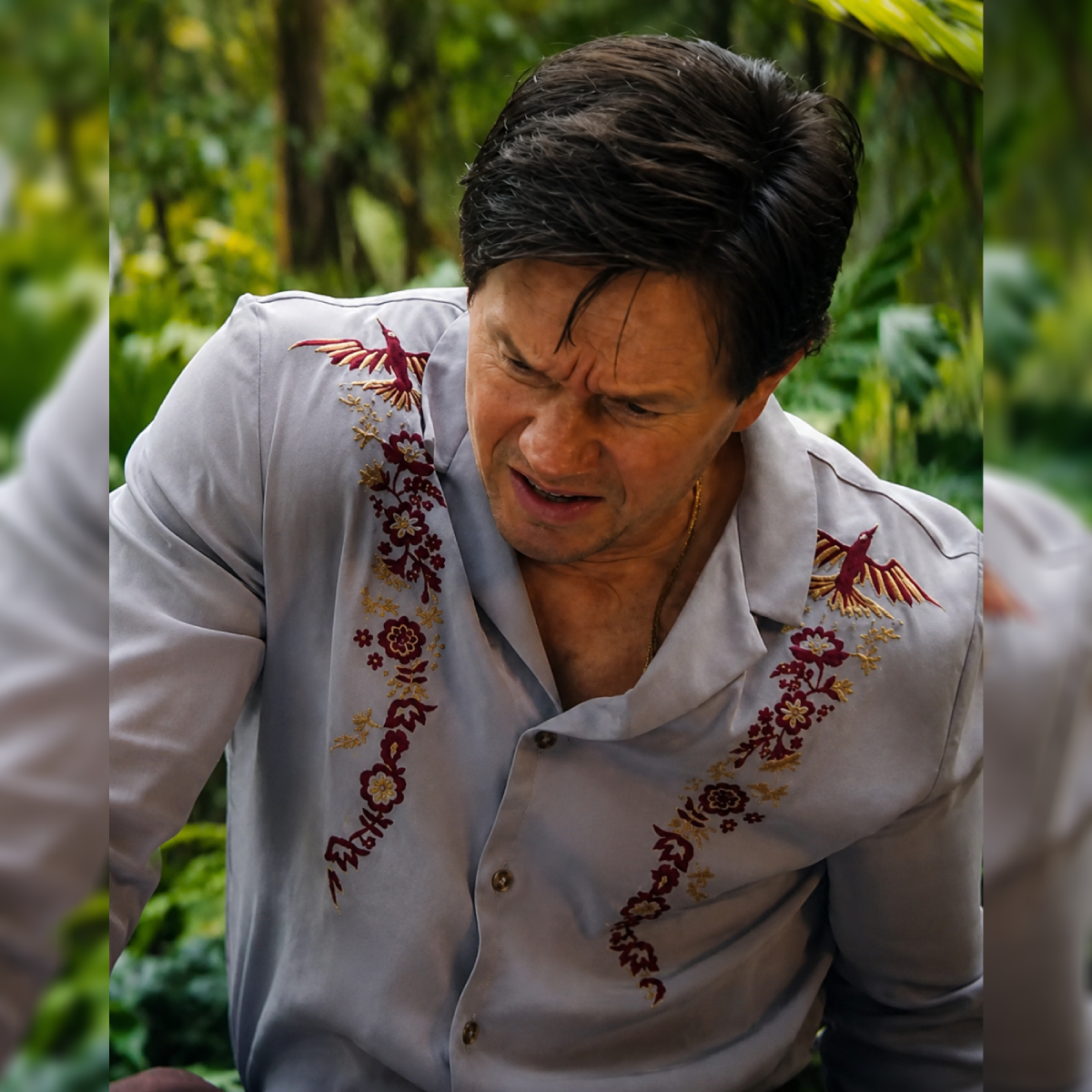Balls Up Mark Wahlberg Floral Shirt