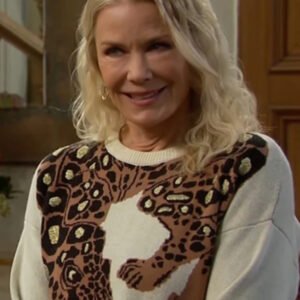 Bold And The Beautiful 2026 Katherine Kelly Lang Leopard Jumper
