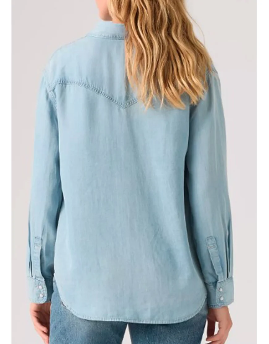 Dutton Ranch Beth Dutton Denim Western Shirt - Image 3