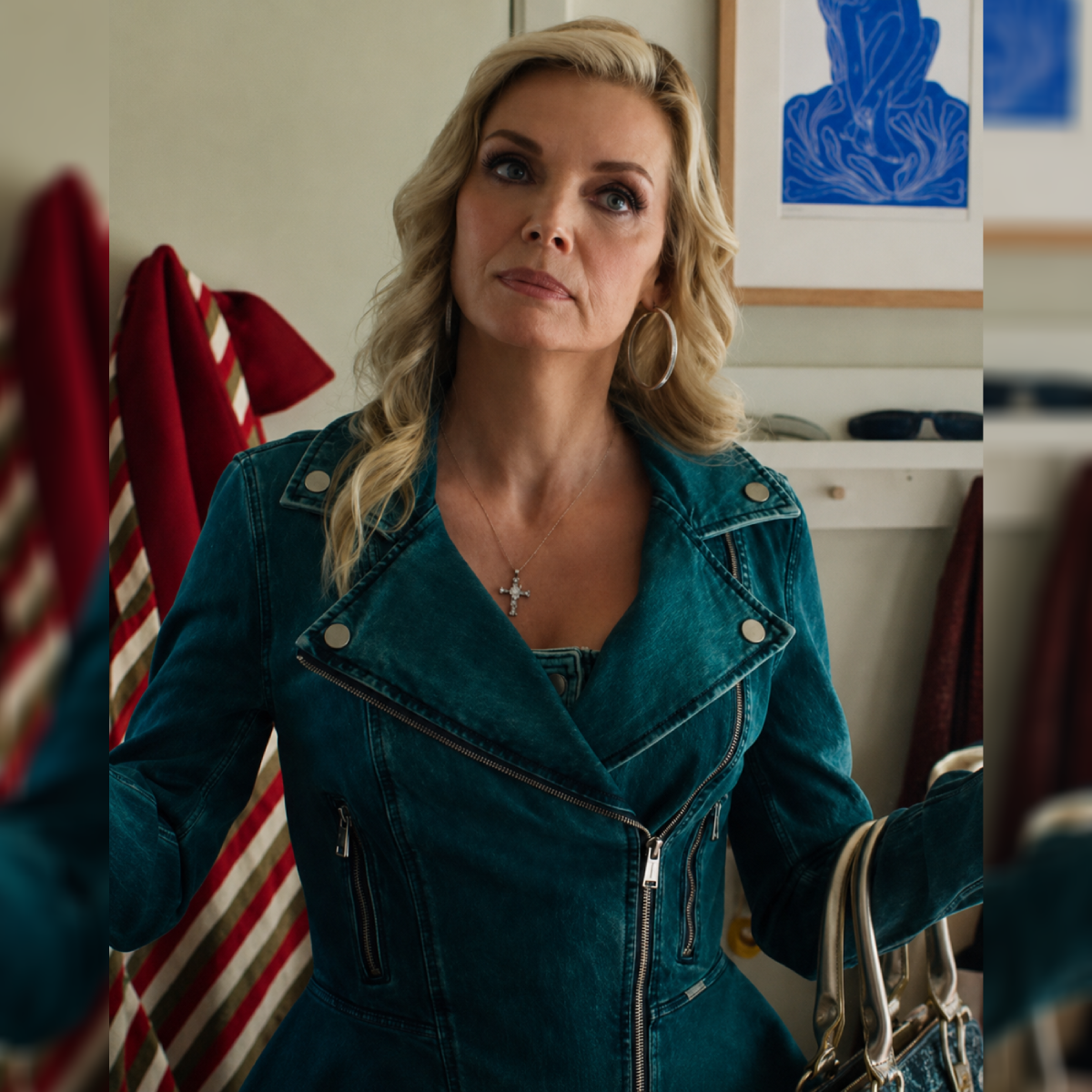 Margos Got Money Troubles Michelle Pfeiffer Peplum Jacket