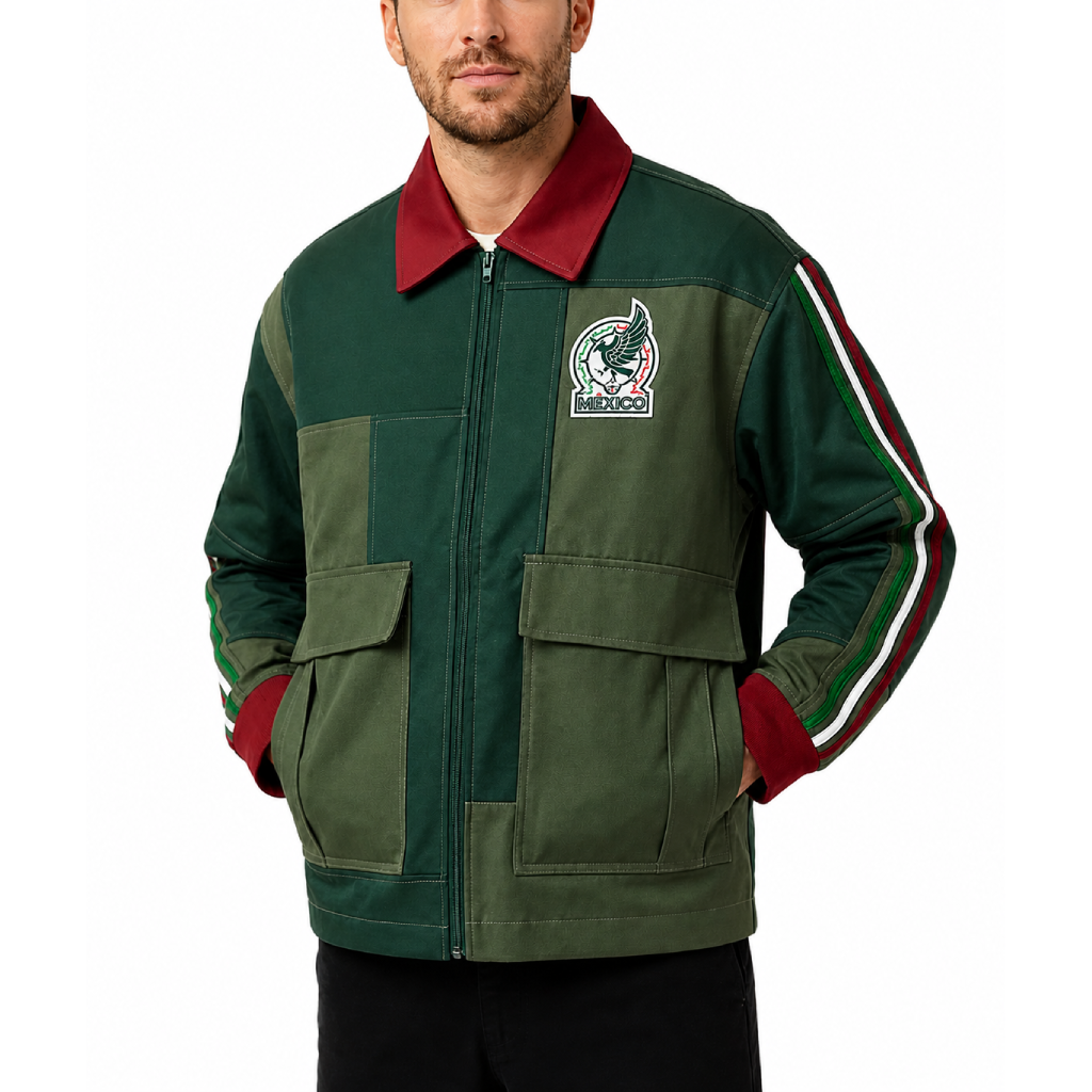Mexico 2026 Worker Green Jacket