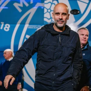 Pep Guardiola League Blue Jacket