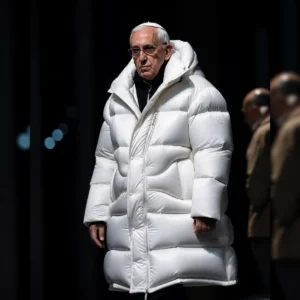 Pope Francis Puffer Jacket