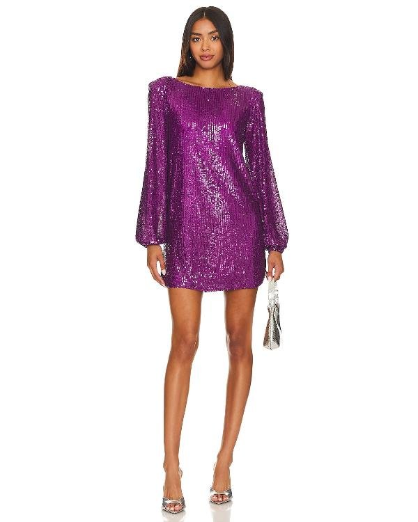 Price Is Right 2026 Amber Lancaster Purple Sequin Dress - Image 2