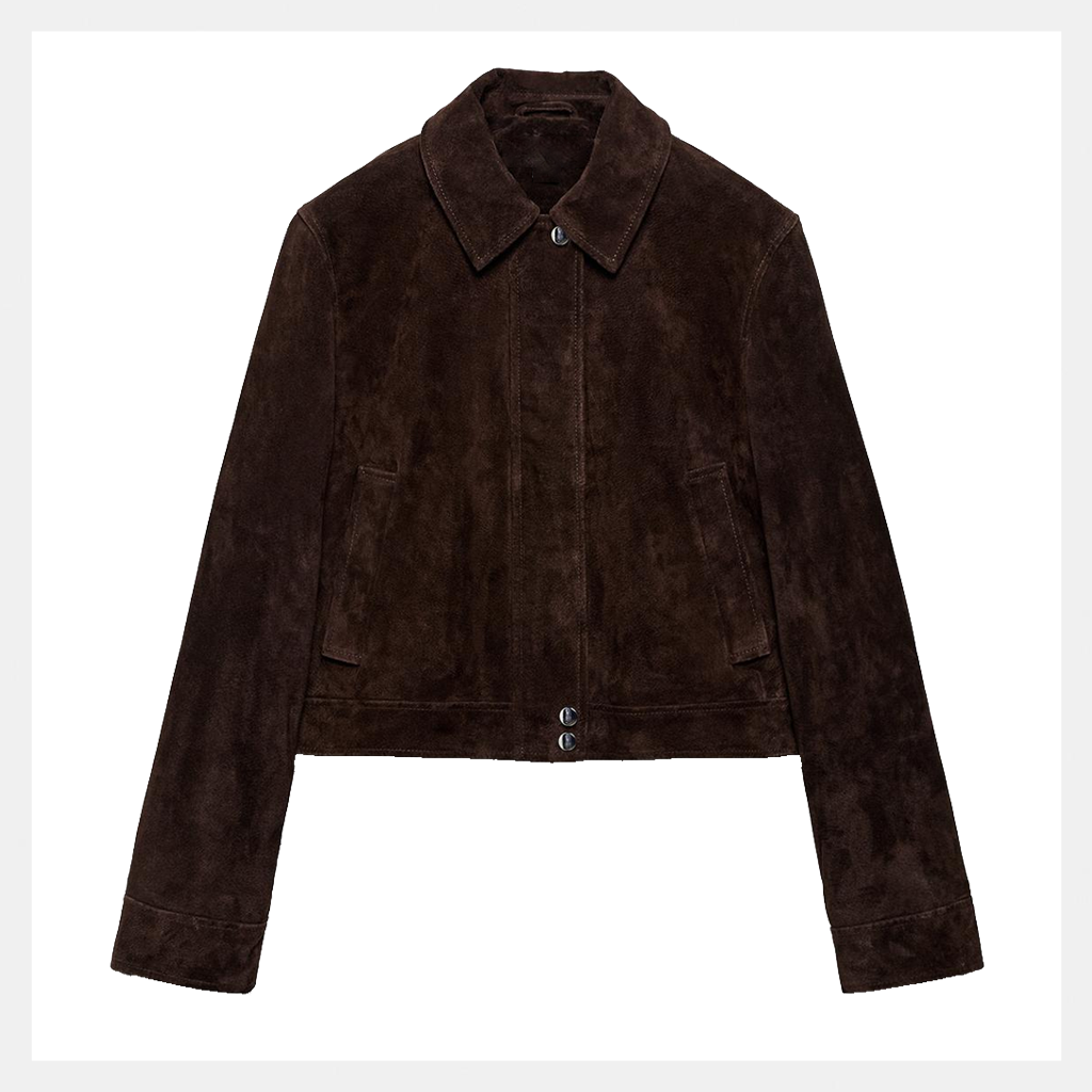 Supinder Wraich Suede Jacket
