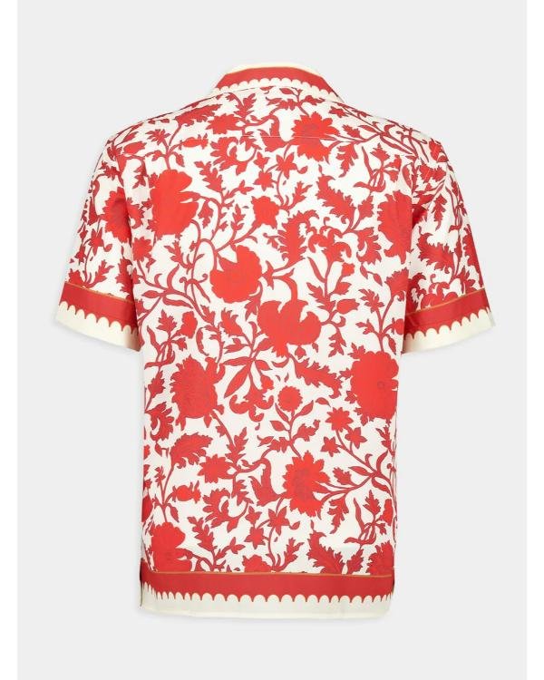 Perfect Match S03 Nick Lachey Red Floral Print Shirt - Image 2