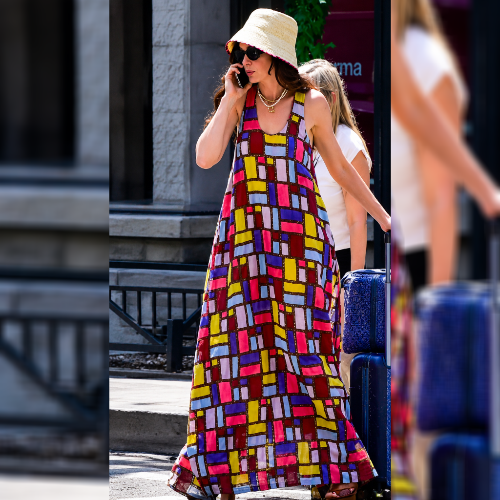 The Devil Wears Prada 2 Andy Sachs Multicolor Long Dress