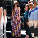 The Devil Wears Prada 2 Anne Hathaway Multicolor Long Dress