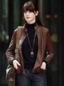 The Devil Wears Prada Anne Hathaway Leather Jacket
