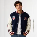 U.S Soccer x Jeff Hamilton Varsity Jacket