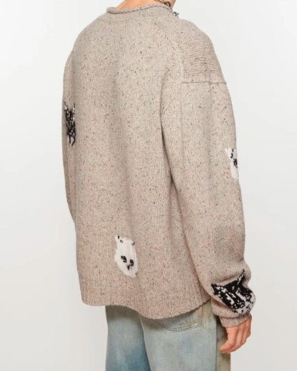 Beef S02 Josh Crane-Martin Cat Print Sweater - Image 3