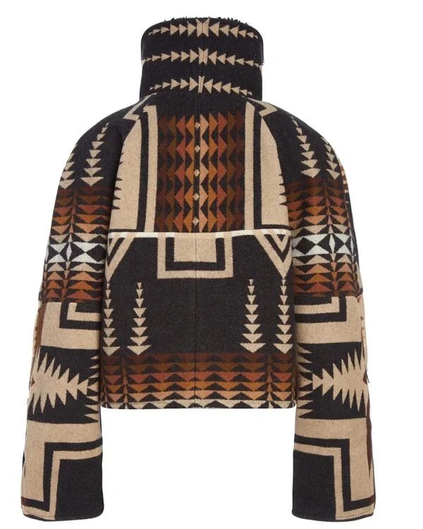 Kelly Reilly Shearling Collar Aviator Jacket - Image 2