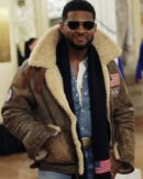 Olympics-2026-Usher-Shearling-Leather-Jacket-2