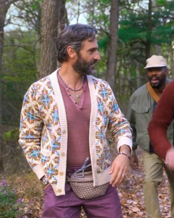 The Four Seasons S02 Marco Calvani Printed Cardigan - Image 2